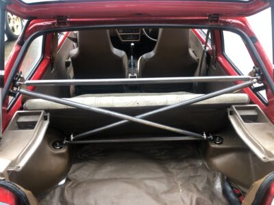 Nissan Micra K10 Rear X-Brace - Image 3