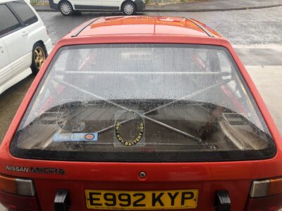 Nissan Micra K10 Rear X-Brace - Image 9