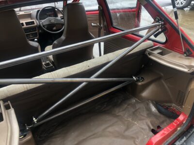 Nissan Micra K10 Rear X-Brace - Image 7